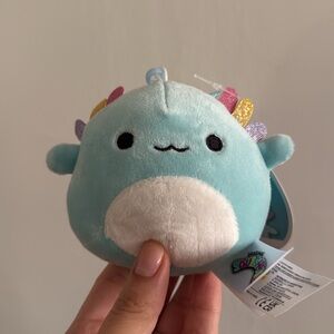 Irina the Axolotl 3.5” Clip Squishmallow 2021